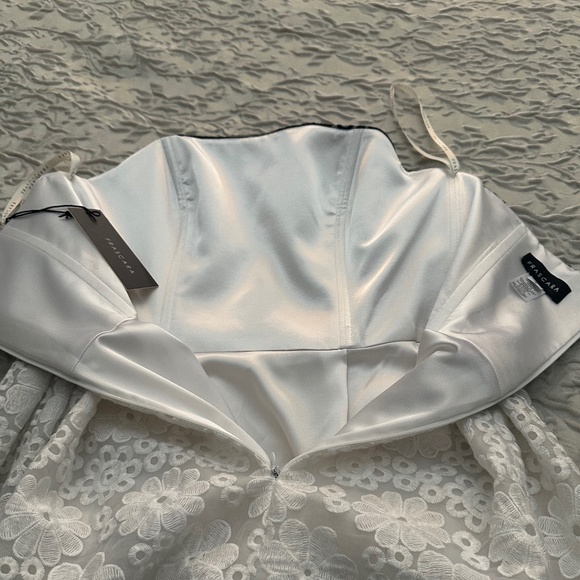 Frascara strapless cocktail dress with jacket - Picture 12 of 12